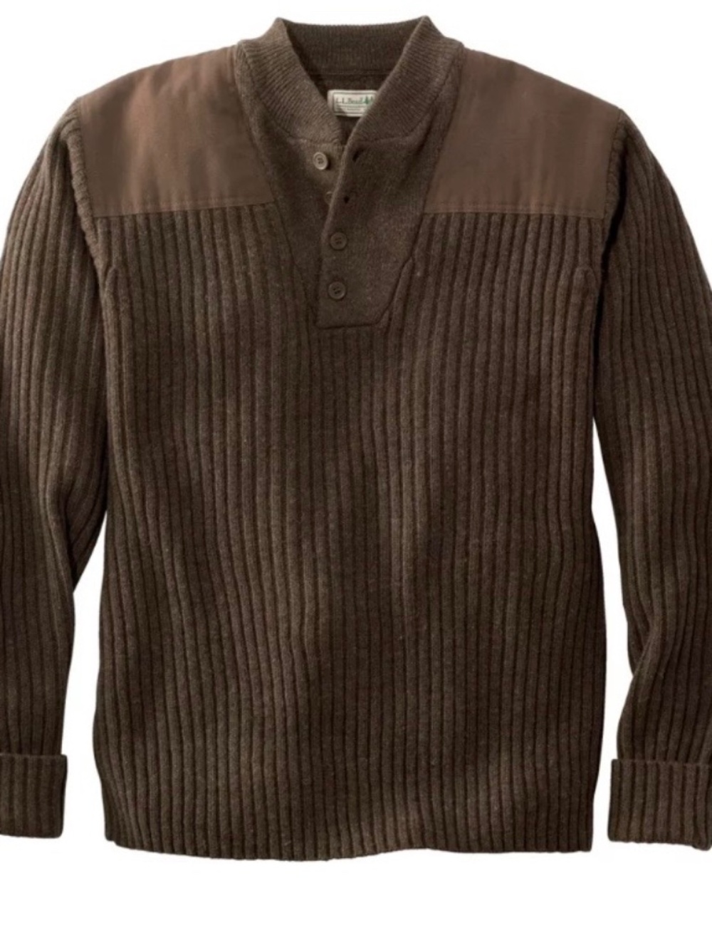 LL Bean Commando Sweater Henley